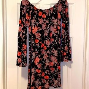 Express off the shoulder dress